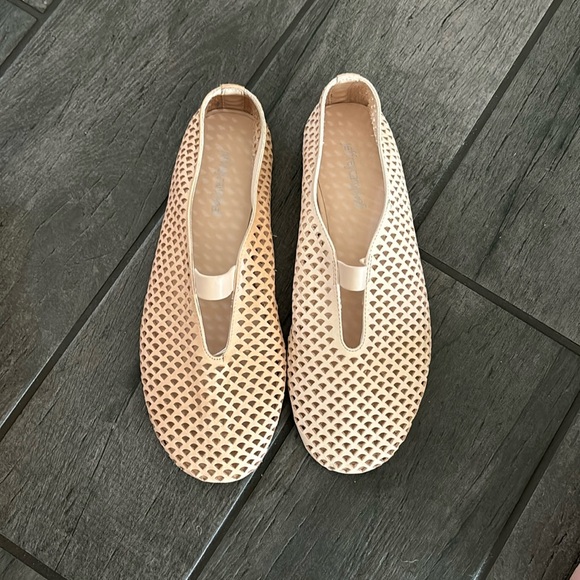 Jeffrey Campbell Shoes - Jeffery Campbell stunz perforated Mary Jane flat
